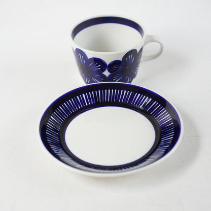 希少 アラビア（ARABIA）サンバ（Samba）カップ＆ソーサー Coffee & Tea Saucers ARABIA   