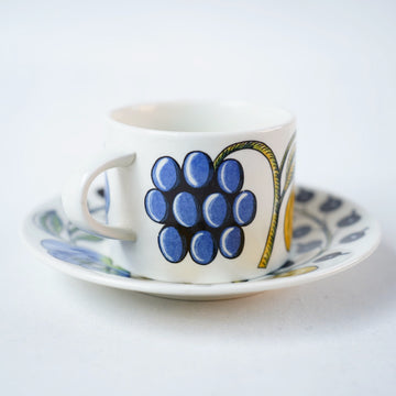 1971年製】アラビア（ARABIA）パラティッシ（Paratiisi）ティーカップ