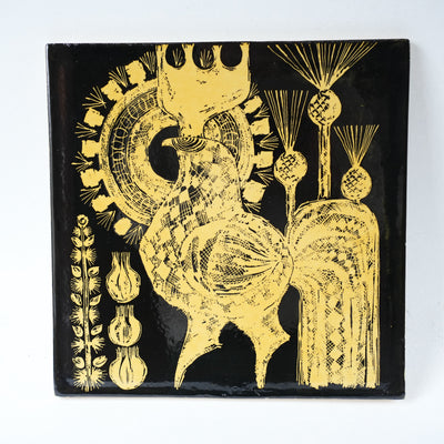 ロールストランド オーレ・アルベリウス 雄鶏の陶板 - Rörstrand - 北欧食器タックショミュッケ