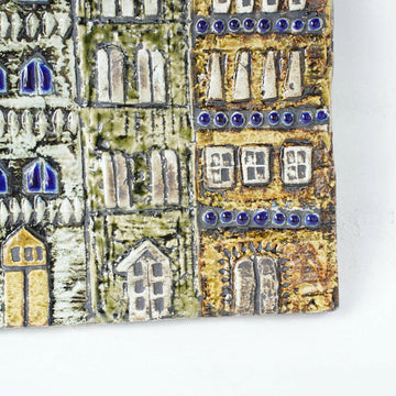 リサ・ラーソン グスタフスベリ ガムラスタン（旧市街）の陶板 | 北欧