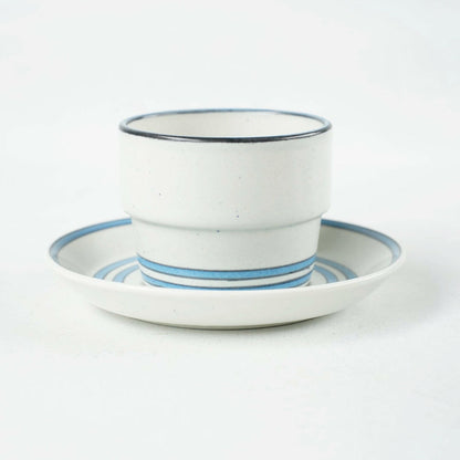 Gustavsberg Dart coffee cup and saucer