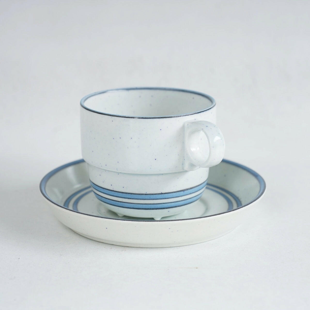 Gustavsberg Dart teacup and saucer