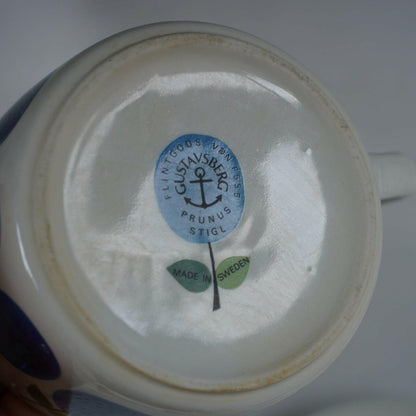 Rare Gustavsberg Prunus Chocolate Cup