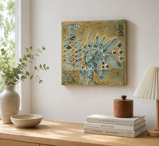 希少色 リサ・ラーソン グスタフスベリ 雄鶏（Tuppfågel）の陶板