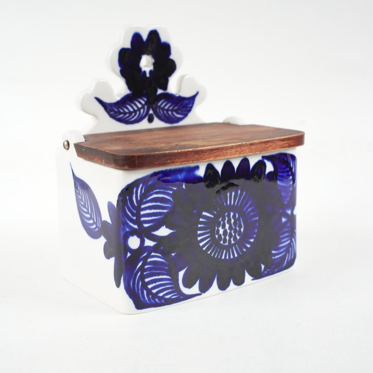 アラビア（ARABIA）アトリエGOG（Atelje GOG）青いソルトボックス - ディテール 4