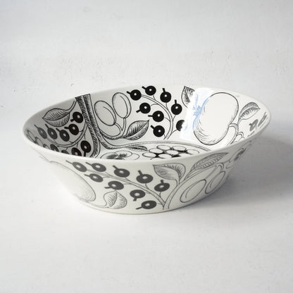 希少サイズ【最初期モデル】アラビア（ARABIA）ブラックパラティッシ（Paratiisi）大サイズ ボウル - ディテール 4