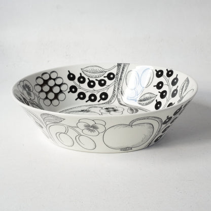 希少サイズ【最初期モデル】アラビア（ARABIA）ブラックパラティッシ（Paratiisi）大サイズ ボウル - ディテール 5