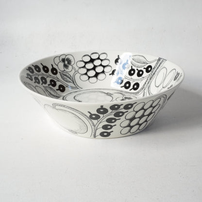 希少サイズ【最初期モデル】アラビア（ARABIA）ブラックパラティッシ（Paratiisi）大サイズ ボウル - ディテール 6