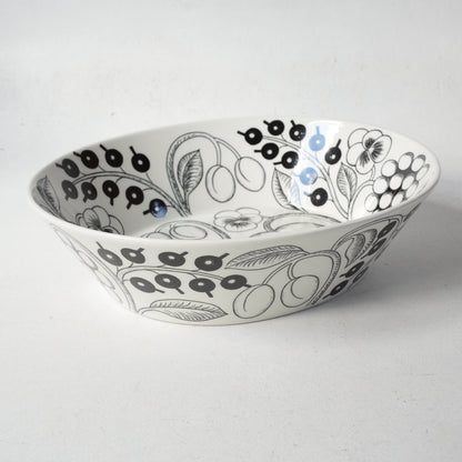 希少サイズ【最初期モデル】アラビア（ARABIA）ブラックパラティッシ（Paratiisi）大サイズ ボウル - ディテール 8