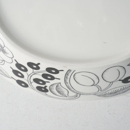 希少サイズ【最初期モデル】アラビア（ARABIA）ブラックパラティッシ（Paratiisi）大サイズ ボウル - ディテール 11