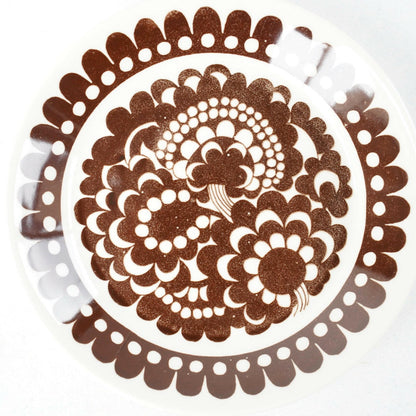 アラビア（ARABIA）100周年記念モデル ブラウンのマグカップ＆ソーサー - ディテール 10