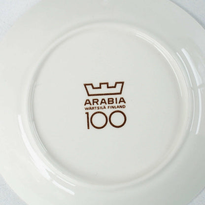 アラビア（ARABIA）100周年記念モデル ブラウンのマグカップ＆ソーサー - ディテール 12