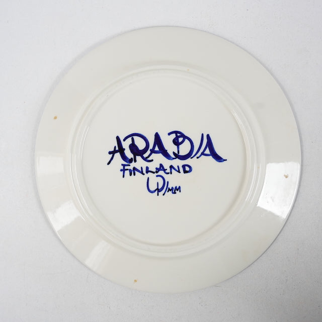 アラビア（ARABIA）バレンシア（Valencia）26cm大皿 3 - 側面