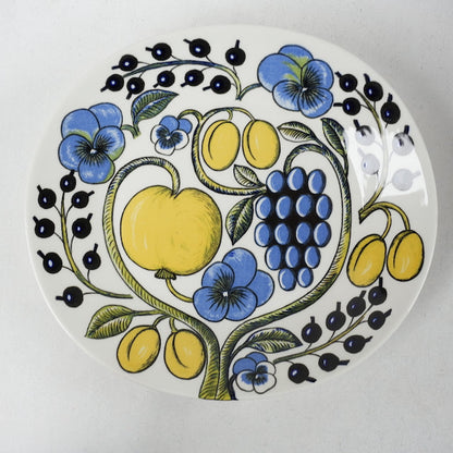 希少【ヴィオラロゴ】アラビア（ARABIA）パラティッシ（Paratiisi）オーバルプレート25cm 2 - 全体像