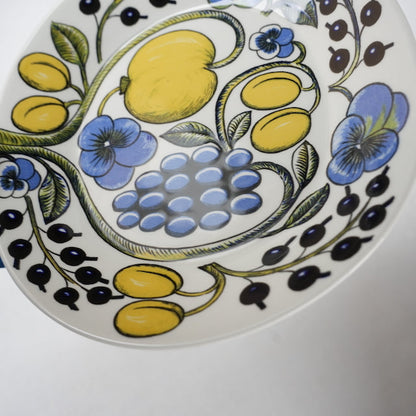 希少【ヴィオラロゴ】アラビア（ARABIA）パラティッシ（Paratiisi）オーバルプレート25cm 2 - バックスタンプ・裏印