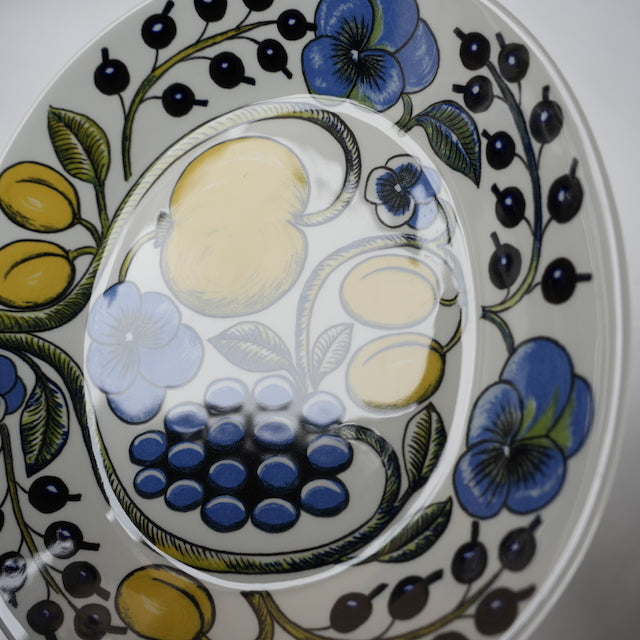 希少【ヴィオラロゴ】アラビア（ARABIA）パラティッシ（Paratiisi）オーバルプレート25cm 2 コンディション詳細