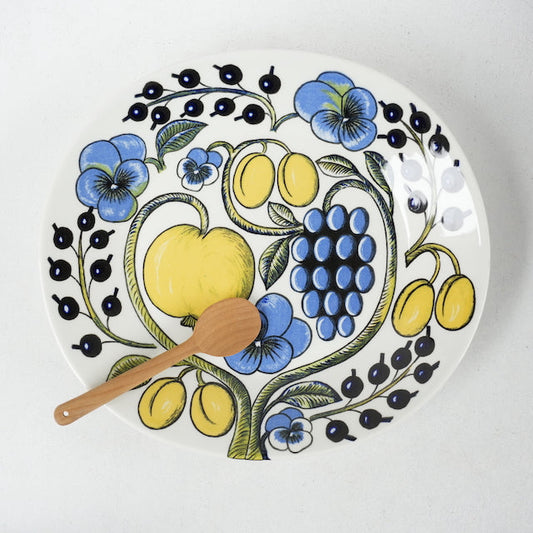 希少【ヴィオラロゴ】アラビア（ARABIA）パラティッシ（Paratiisi）オーバルプレート25cm 2 - ARABIA - 北欧食器タックショミュッケ