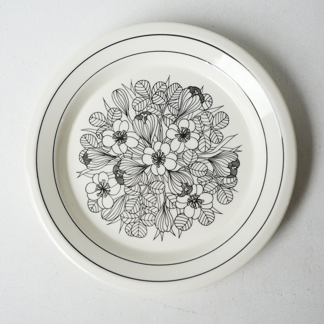 アラビア（ARABIA）クロッカス（Krokus）20cmプレート - デザイン・柄の詳細