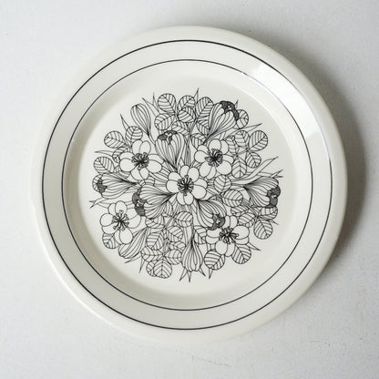 アラビア（ARABIA）クロッカス（Krokus）20cmプレート - デザイン・柄の詳細