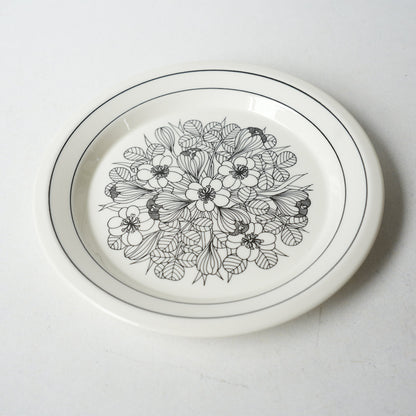 アラビア（ARABIA）クロッカス（Krokus）20cmプレート - 側面