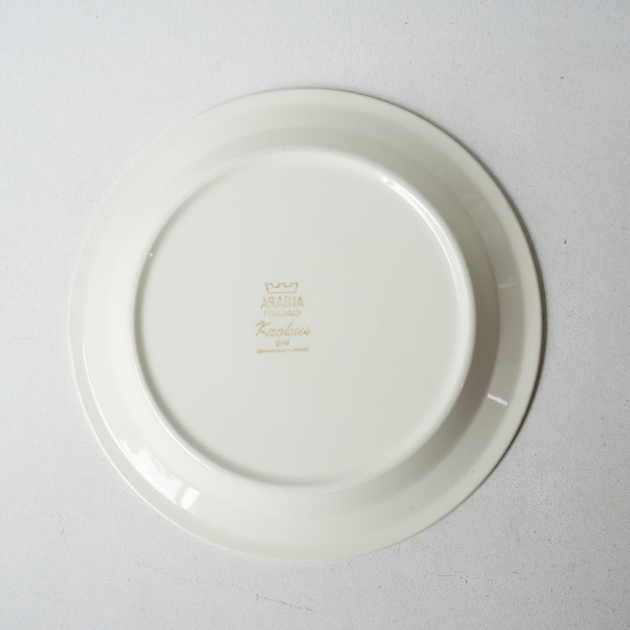 アラビア（ARABIA）クロッカス（Krokus）20cmプレート - ディテール 1