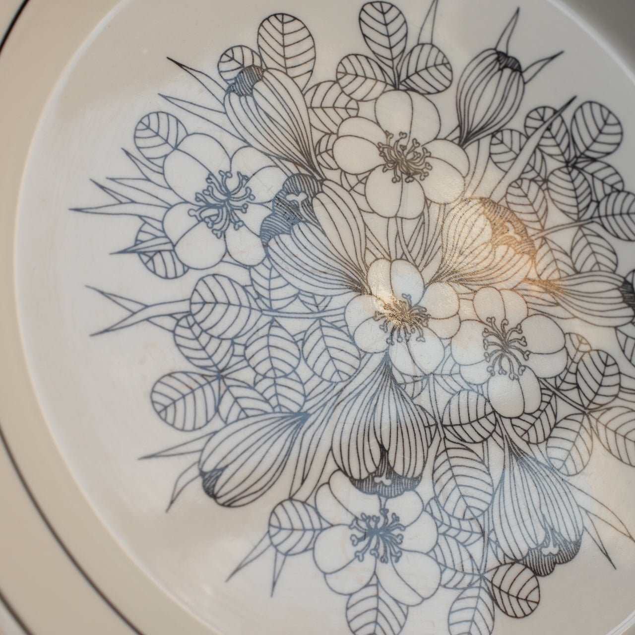 アラビア（ARABIA）クロッカス（Krokus）24cmプレート 1 - ディテール 2