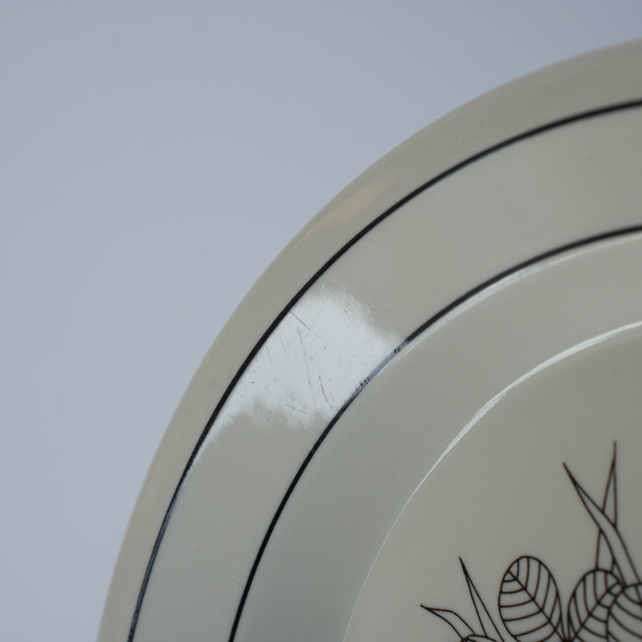 アラビア（ARABIA）クロッカス（Krokus）24cmプレート 1 コンディション詳細