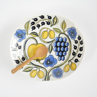 珍品【ヴィオラロゴ】アラビア（ARABIA）パラティッシ（Paratiisi）深皿 スープ皿22cm - ARABIA - 北欧食器タックショミュッケ