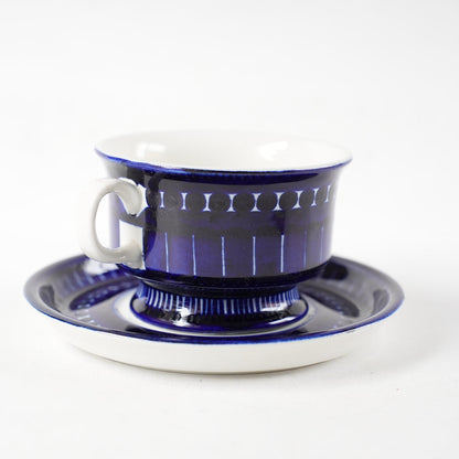 極美品 アラビア（ARABIA）バレンシア（Valencia）ティーカップ＆ソーサー - ディテール 1