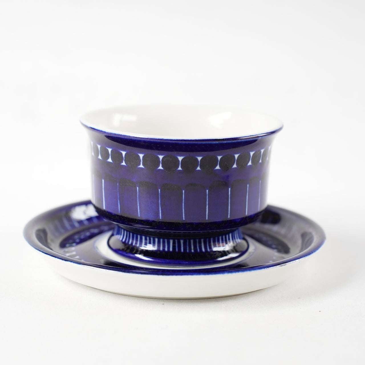 極美品 アラビア（ARABIA）バレンシア（Valencia）ティーカップ＆ソーサー - ディテール 3