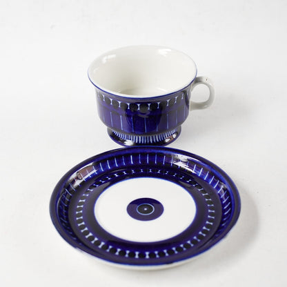 極美品 アラビア（ARABIA）バレンシア（Valencia）ティーカップ＆ソーサー - ディテール 6