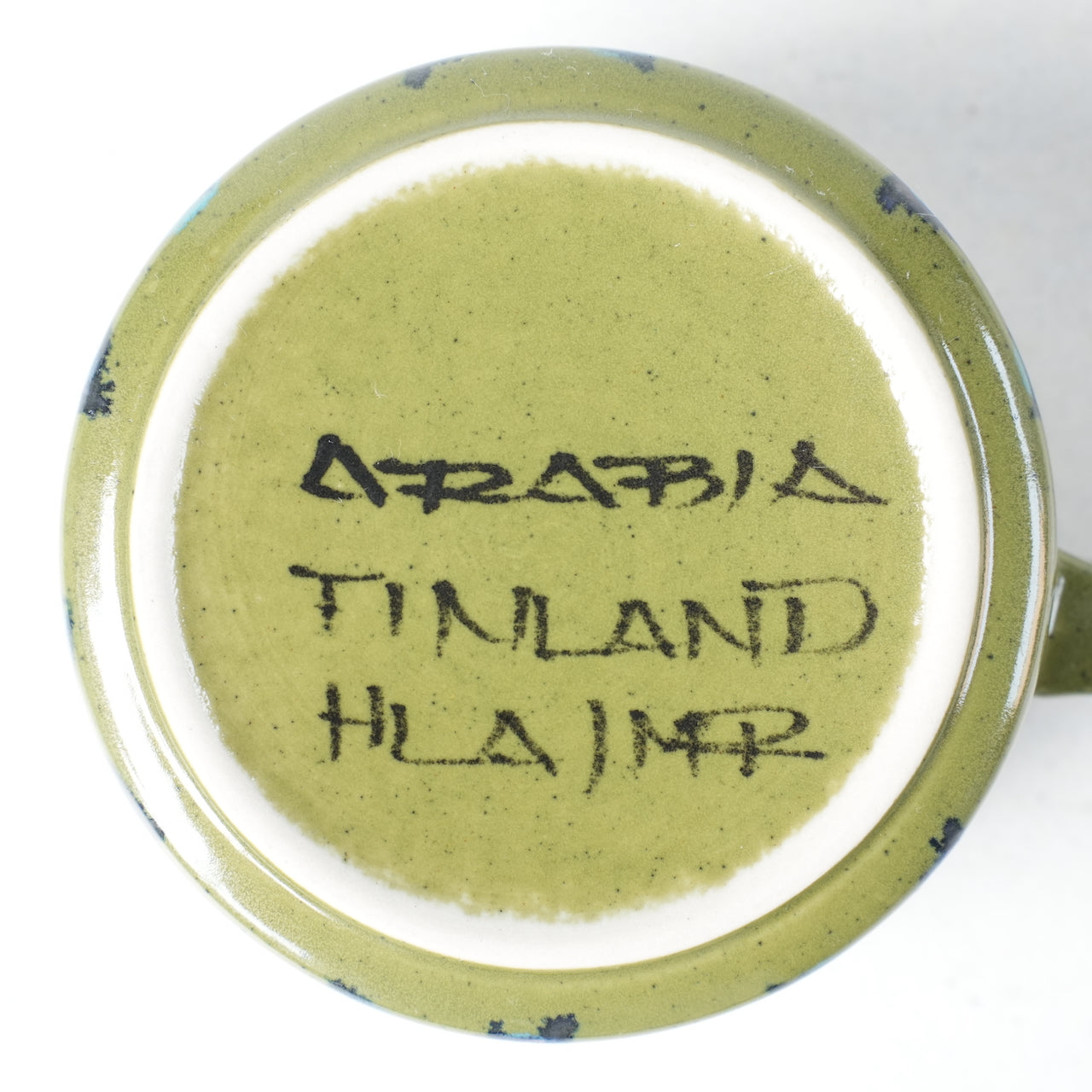希少 アラビア（ARABIA）ヒルッカ・リーサ・アホラ HLA（Hilkka-Liisa Ahola）ティーカップ＆ソー - ディテール 10