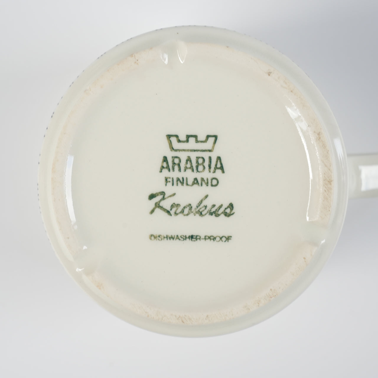 希少サイズ アラビア（ARABIA）クロッカス（Krokus）ティーカップ＆ソーサー - ディテール 9