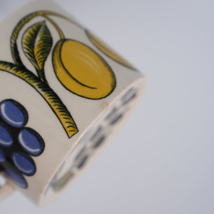 訳あり品【ヴィオラロゴ】アラビア（ARABIA）パラティッシ（Paratiisi）ティーカップ＆ソーサー - バックスタンプ・裏印