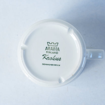 訳あり品 希少サイズ アラビア（ARABIA）クロッカス（Krokus）ティーカップ＆ソーサー - ディテール 12