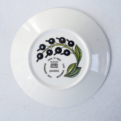 訳あり 1988年製 旧ロゴカラー アラビア（ARABIA）パラティッシ（Paratiisi）ティーカップ＆ソーサー（大 - ディテール 13