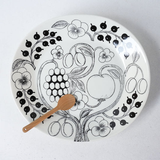 最初期モデル アラビア パラティッシ ブラック（Paratiisi）29cm オーバルプレート - ARABIA - 北欧食器タックショミュッケ