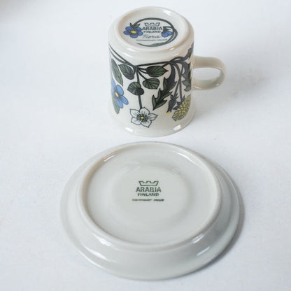 ARABIA  フローラ（Flora）コーヒーカップ＆ソーサー - ディテール 7