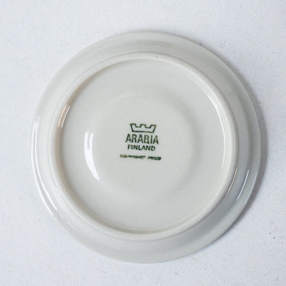 ARABIA  フローラ（Flora）コーヒーカップ＆ソーサー 裏面（バックスタンプ）