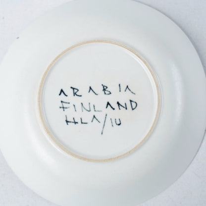 貫入あり ARABIA ヒルッカ・リーサ・アホラ（HLA）ひまわり（Aurinkoruusu）深皿 - ディテール 1