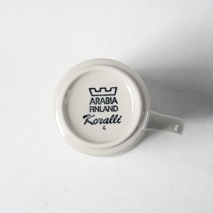 訳あり ARABIA コラーリ（Koralli）コーヒーカップ＆ソーサー - ディテール 8