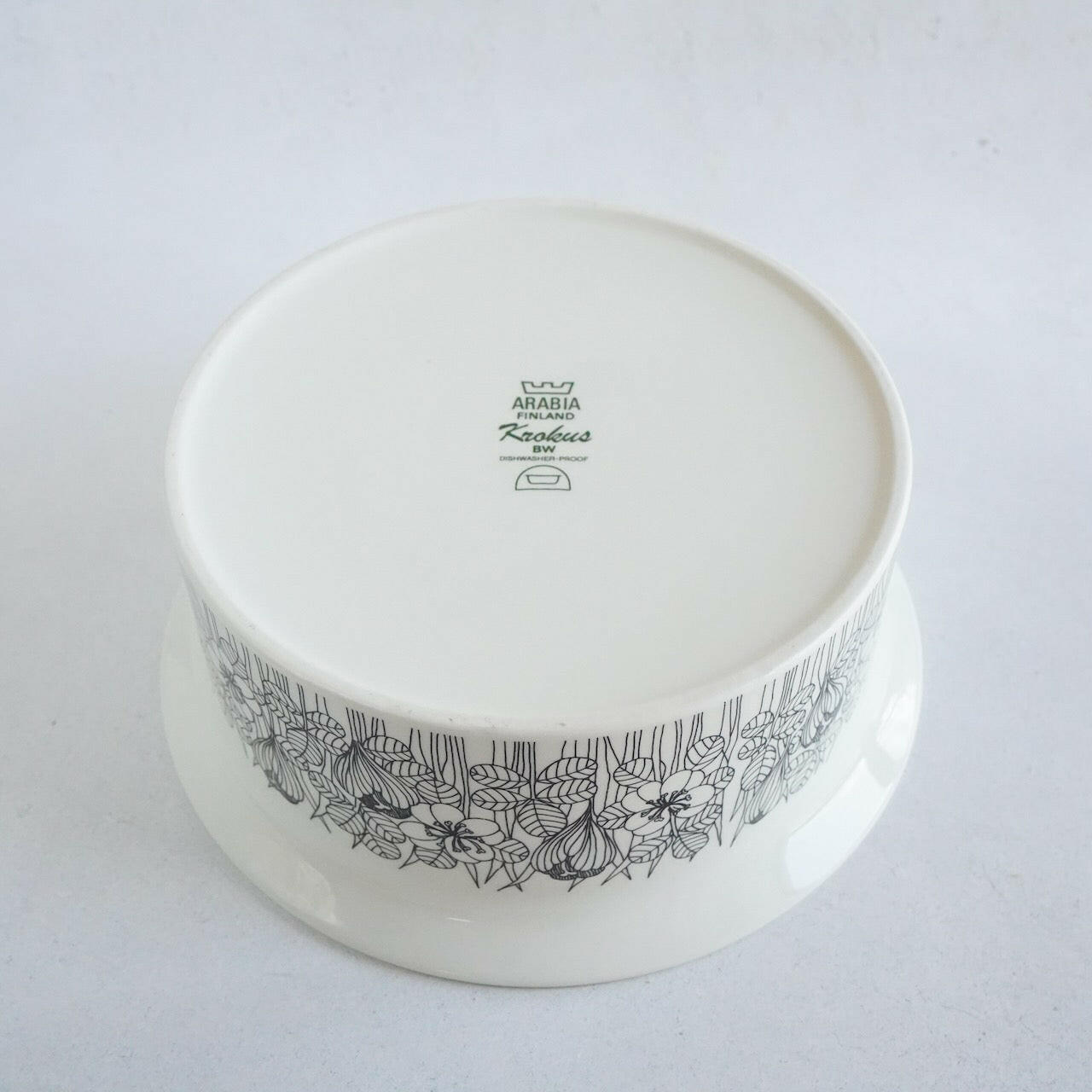貫入あり ARABIA クロッカス（Krokus）大ボウル22.5cm - ディテール 7