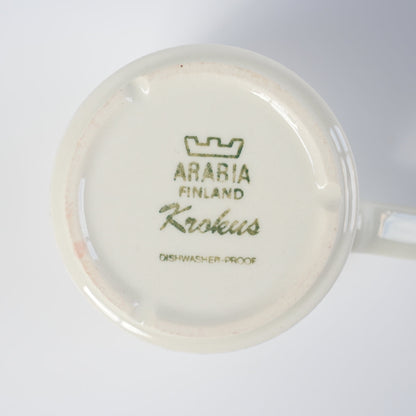アラビア（ARABIA）クロッカス（Krokus）コーヒーカップ＆ソーサー - ディテール 7