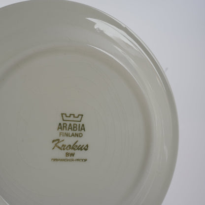 貫入あり ARABIA クロッカス（Krokus）17cmプレート コンディション詳細