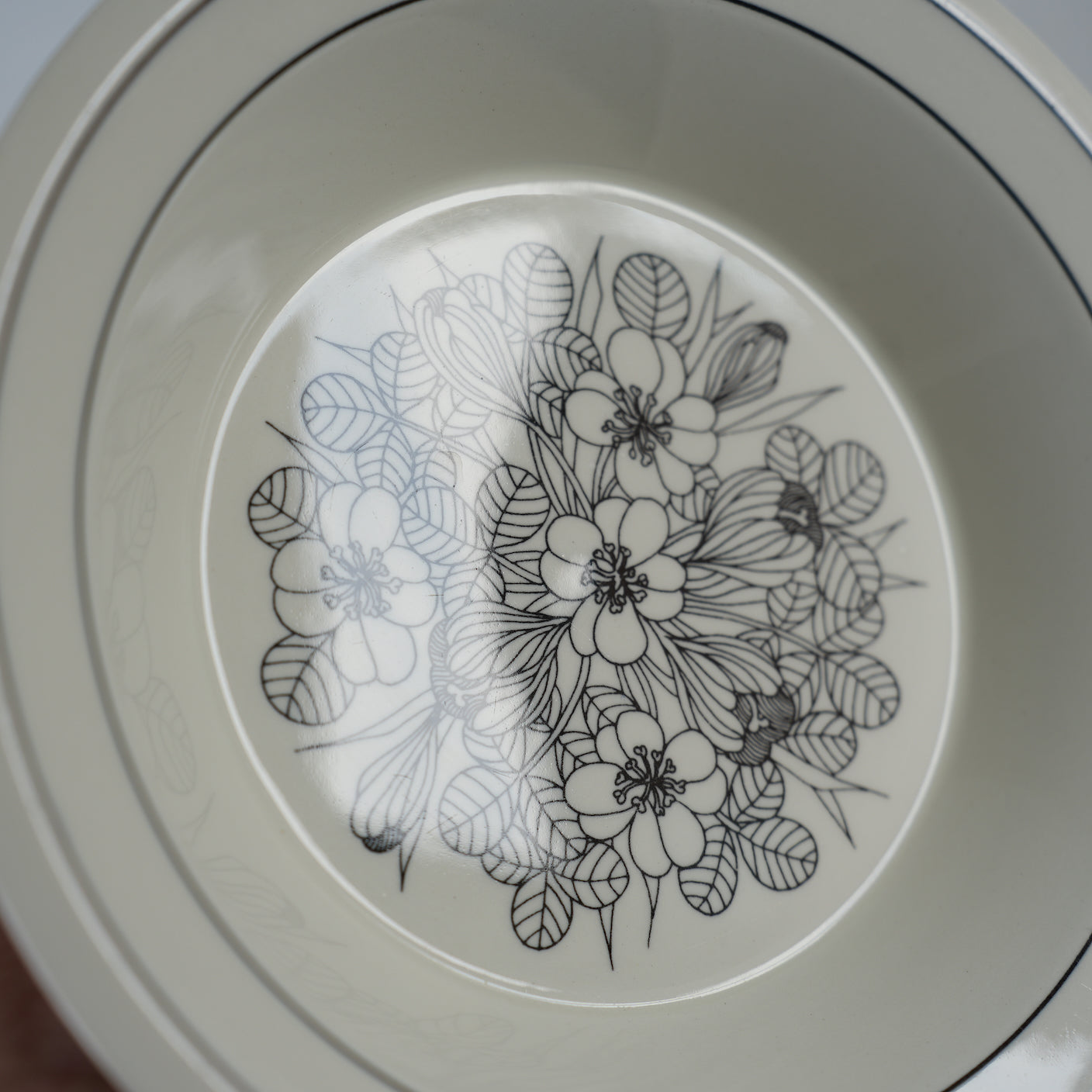 ARABIA クロッカス（Krokus）ヴィンテージ スープ皿 深皿 20cm 2 - ディテール 3