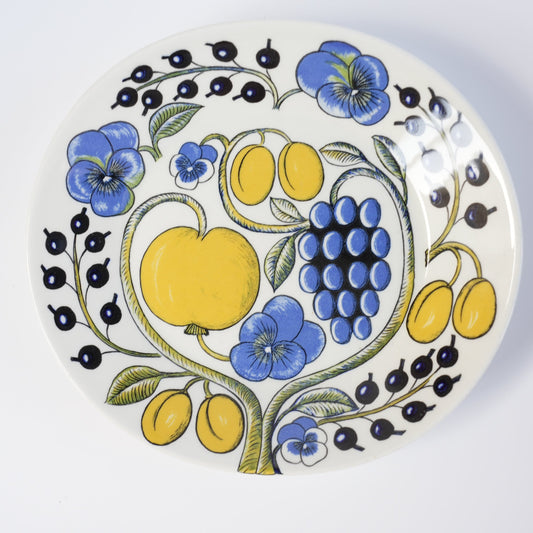 1971年製 ARABIA（アラビア）パラティッシ（Paratiisi）オーバルプレート21cm 1 - 全体像