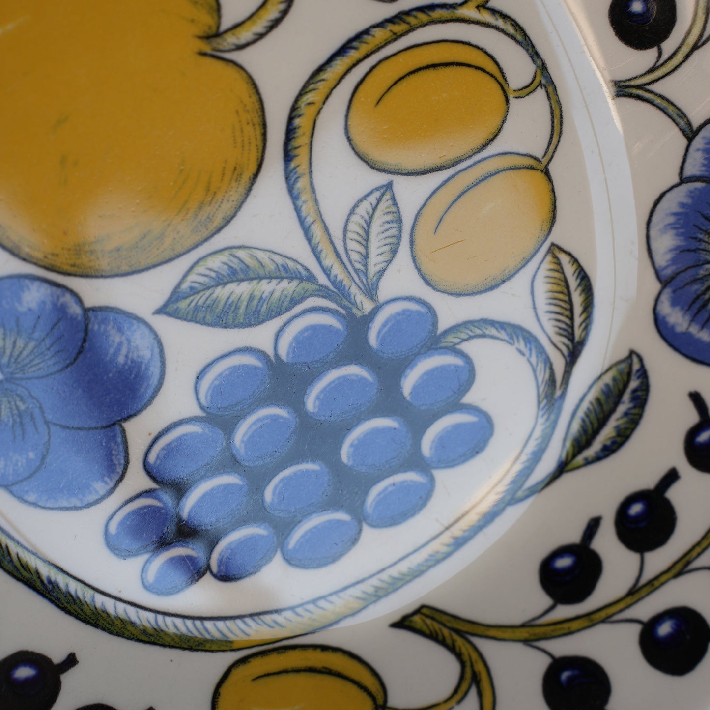 1971年製 ARABIA（アラビア）パラティッシ（Paratiisi）オーバルプレート21cm 1 コンディション詳細