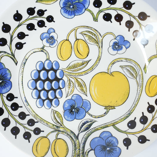 希少ARABIA（アラビア）パラティッシ（Paratiisi）1970年製 オーバルプレート 29.5cm 詳細1