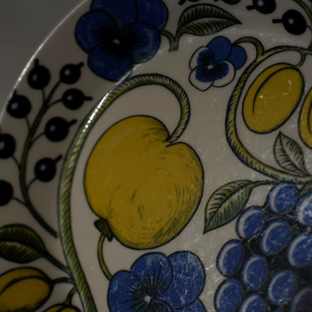 1988年製 ARABIA（アラビア）パラティッシ（Paratiisi）20cmプレート - ディテール 5