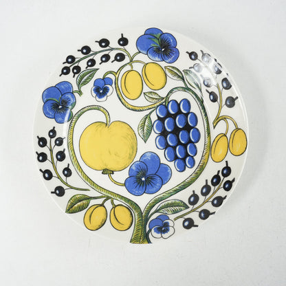 1988年製 ARABIA（アラビア）パラティッシ（Paratiisi）26cmプレート - 全体像